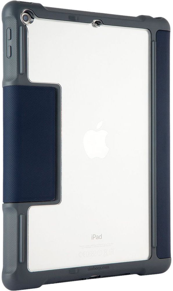 STM Dux Apple iPad 2017 / 2018 / Air / Air 2 Flip Hoes Blauw afbeelding 5