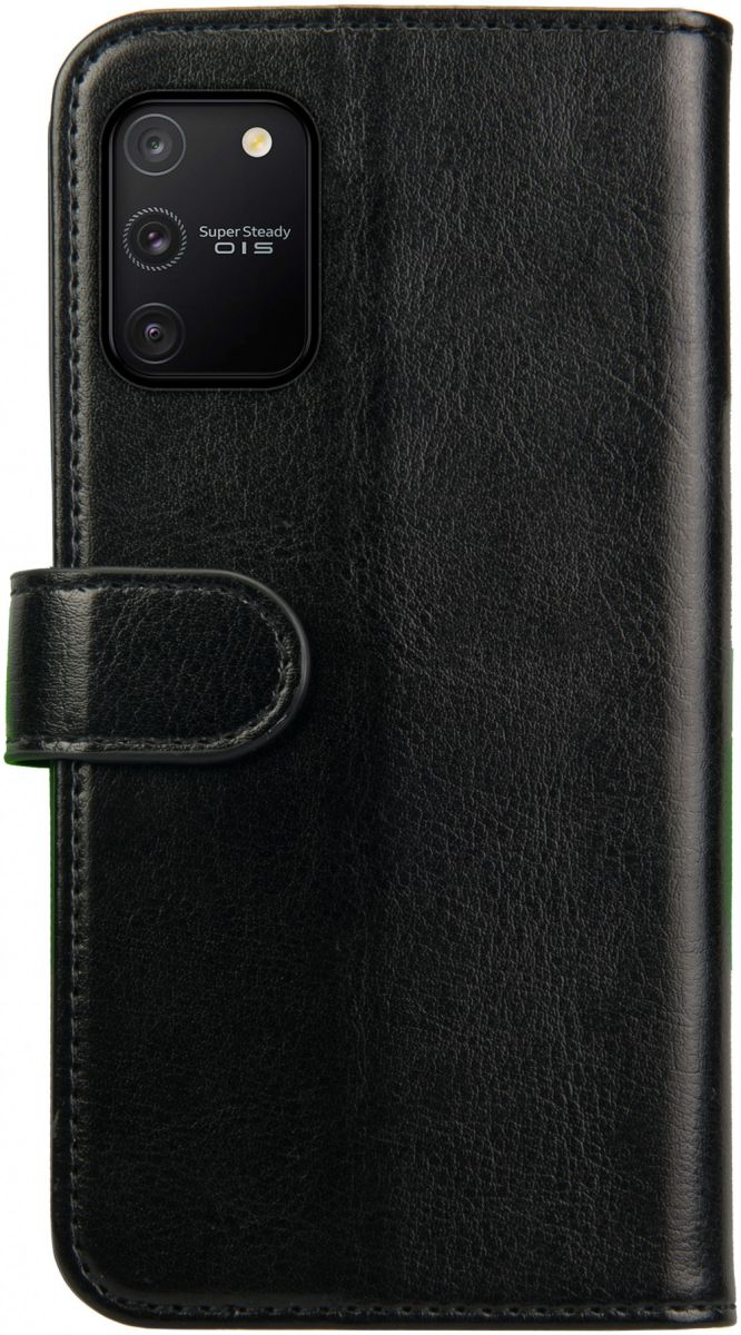 Rosso Element Samsung Galaxy S10 Lite Hoesje Book Cover Zwart afbeelding 2