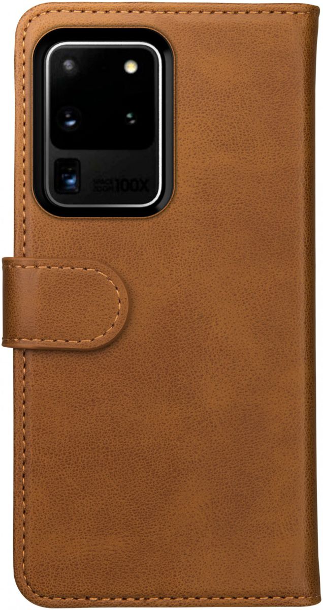 Rosso Element Samsung Galaxy S20 Ultra Hoesje Book Cover Lichtbruin afbeelding 2