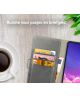 Rosso Element Samsung Galaxy S10 Lite Hoesje Book Cover Grijs