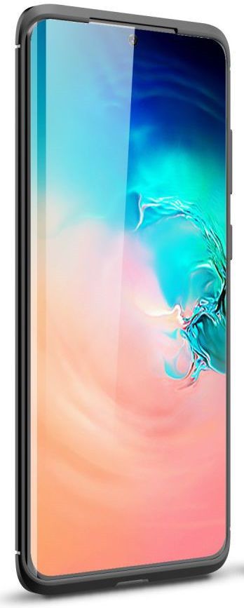 Samsung Galaxy S20 Plus Hoesje Geborsteld TPU Zwart afbeelding 4