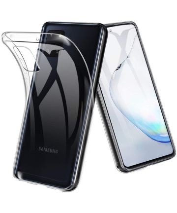 Samsung Galaxy Note 10 Lite Hoesje Dun TPU Transparant Hoesjes
