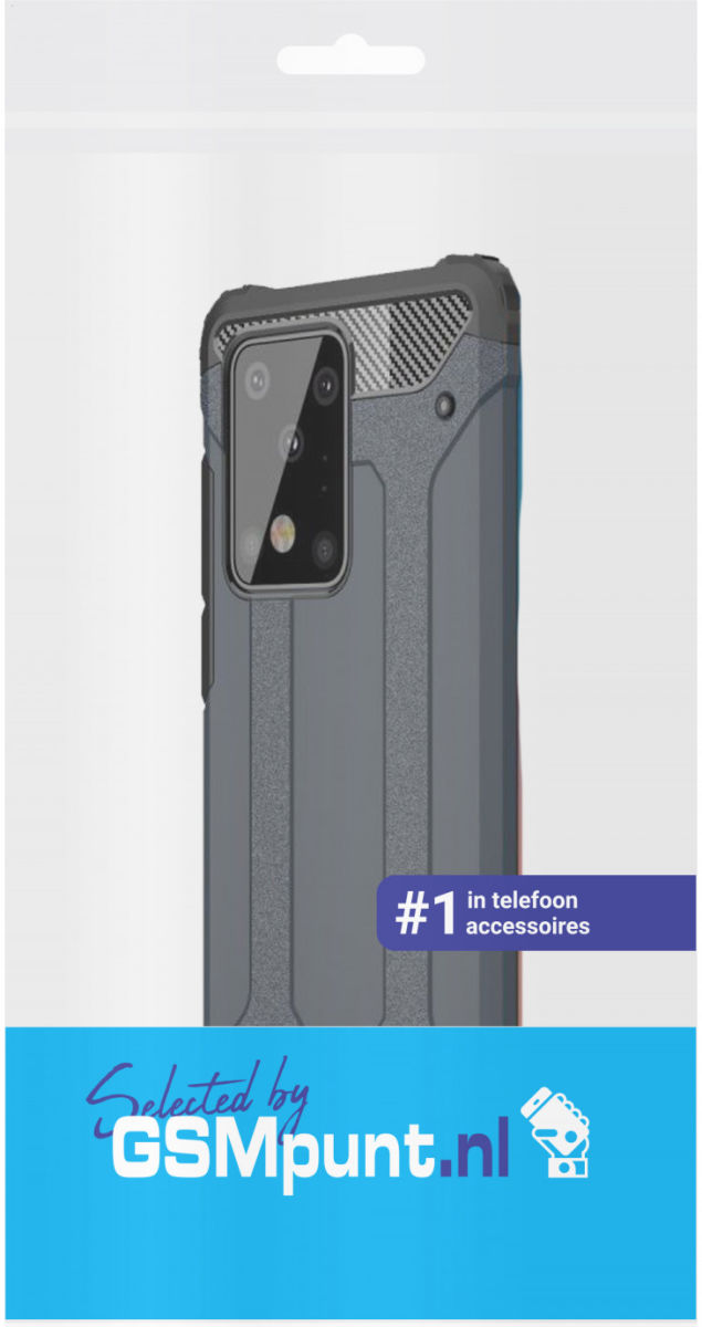 Samsung Galaxy S20 Ultra Hoesje Shock Proof Hybride Backcover Coral afbeelding 2