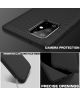 Samsung Galaxy S20 Plus Hoesje Twill Slim Textuur Zwart