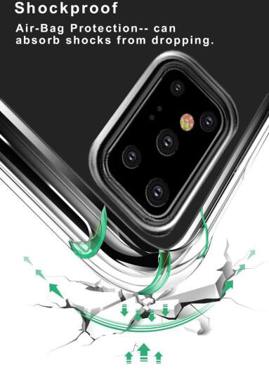 Samsung Galaxy S20 Ultra Hoesje Schokbestendig Transparant afbeelding 5