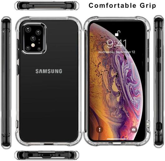 Samsung Galaxy S20 Ultra Hoesje Schokbestendig Transparant afbeelding 6