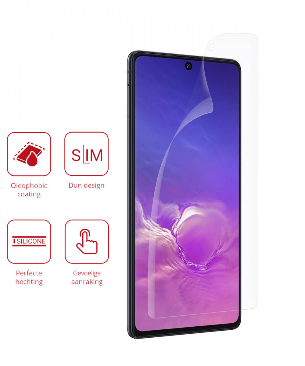 Rosso Samsung Galaxy S10 Lite Ultra Clear Screen Protector Duo Pack afbeelding 2