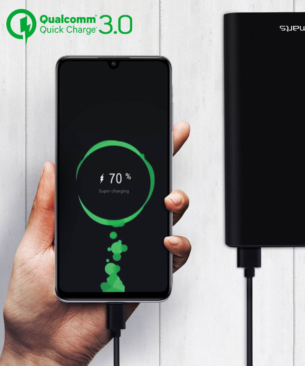 4smarts VoltHub Enterprise PD Fast Charge Powerbank 20.000 mAh Zwart afbeelding 7