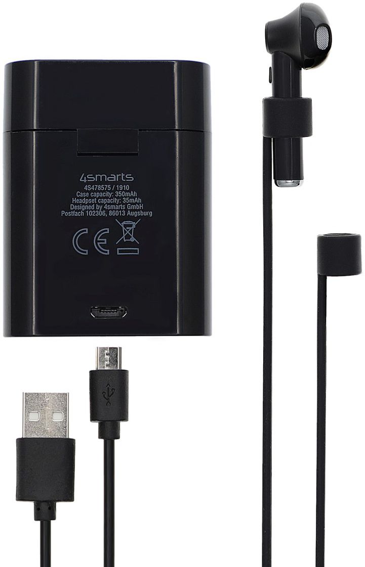 4smarts Eara TWS 2 True Wireless Stereo Headset Zwart afbeelding 5