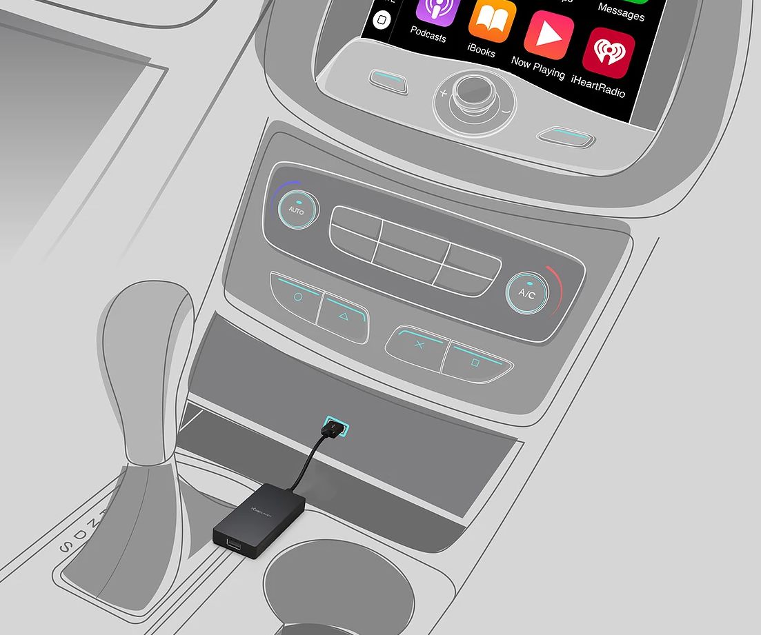 Karplayer Bluetooth/Wi-fi Adapter voor draadloze Apple CarPlay afbeelding 5