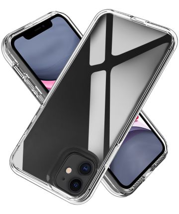 Apple iPhone 11 Hoesje Hybride Back Cover Transparant Hoesjes
