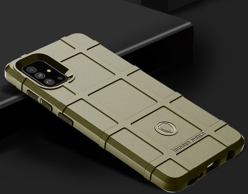 Samsung Galaxy A51 Hoesje Shock Proof Rugged Shield Groen afbeelding 2