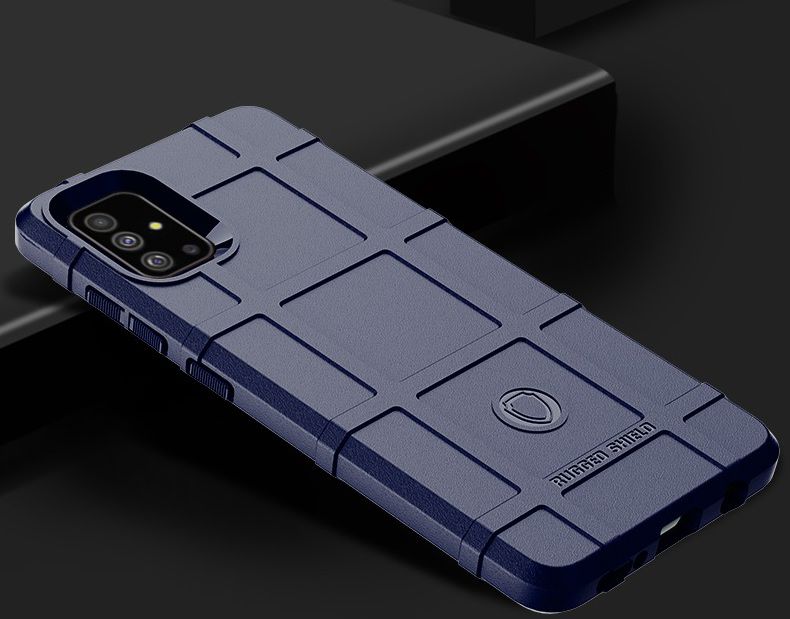 Samsung Galaxy A51 Hoesje Shock Proof Rugged Shield Blauw afbeelding 2