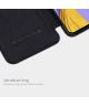 Nillkin Qin Book Samsung Galaxy A51 Wallet Hoesje Echt Leer Bruin