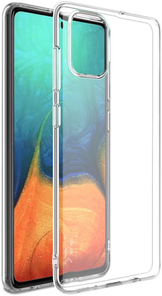 IMAK UX-5 Series Samsung Galaxy A71 Hoesje Flexibel TPU Transparant afbeelding 2