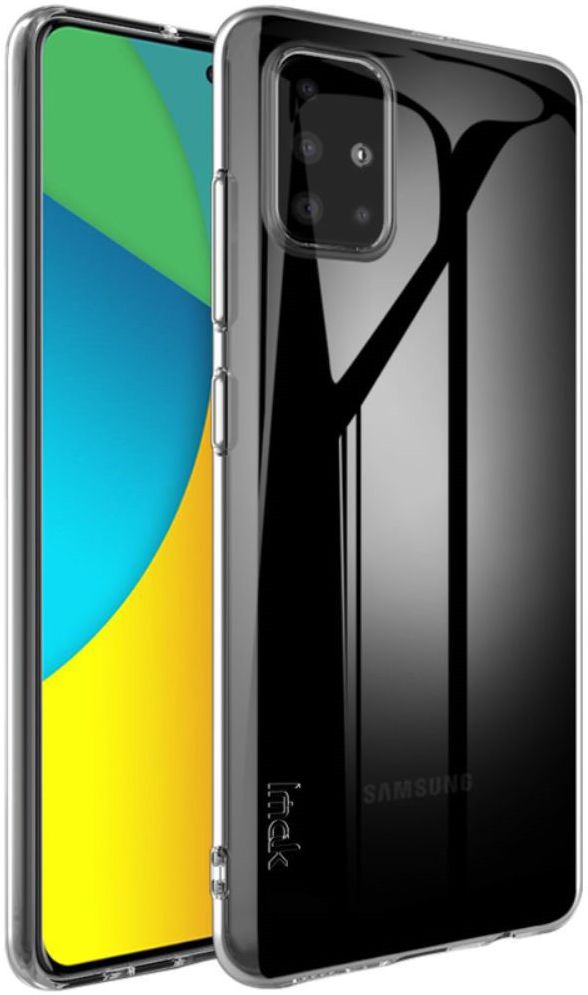 IMAK UX-5 Series Samsung Galaxy A51 Hoesje Flexibel TPU Transparant afbeelding 2