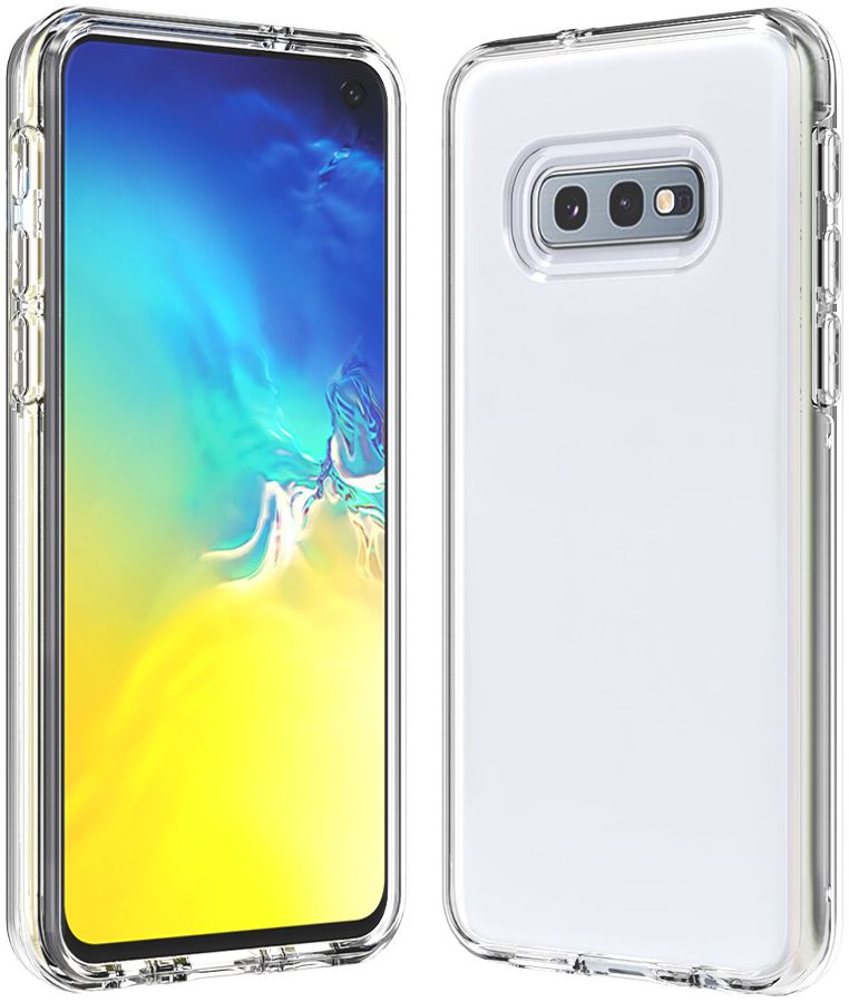 Samsung Galaxy S10e Hybride Back Cover Transparant afbeelding 1