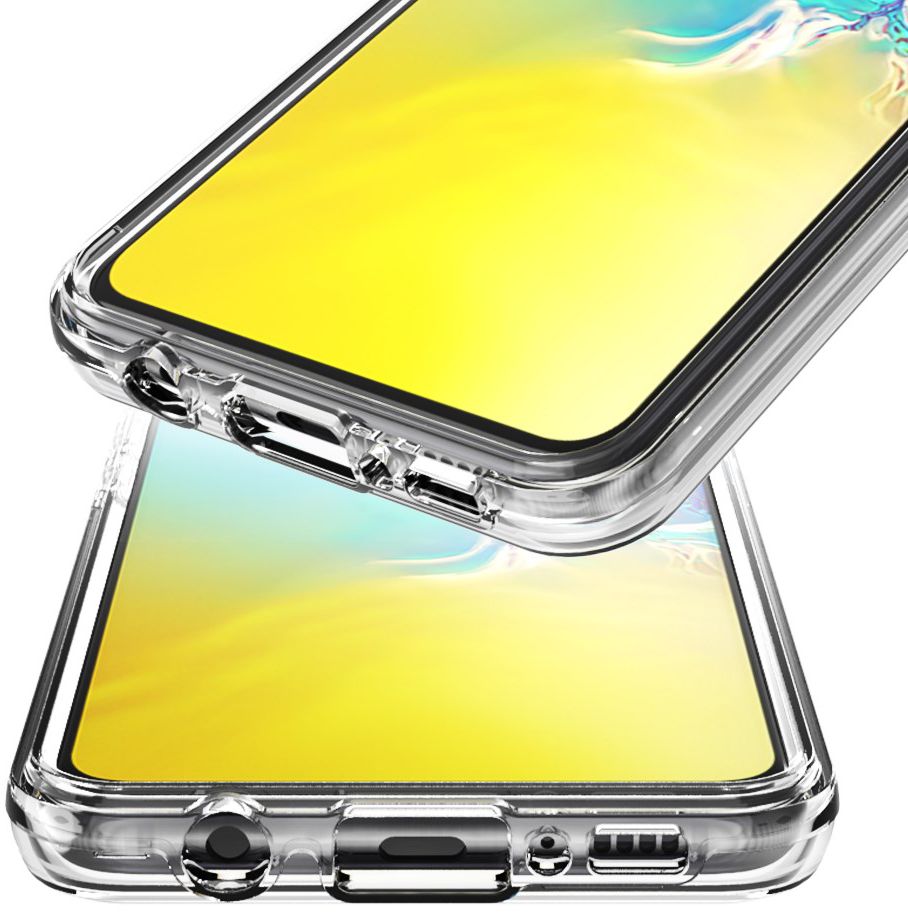 Samsung Galaxy S10e Hybride Back Cover Transparant afbeelding 3