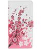 Huawei Honor 20 / Nova 5T Portemonnee Print Hoesje Plum Blossom