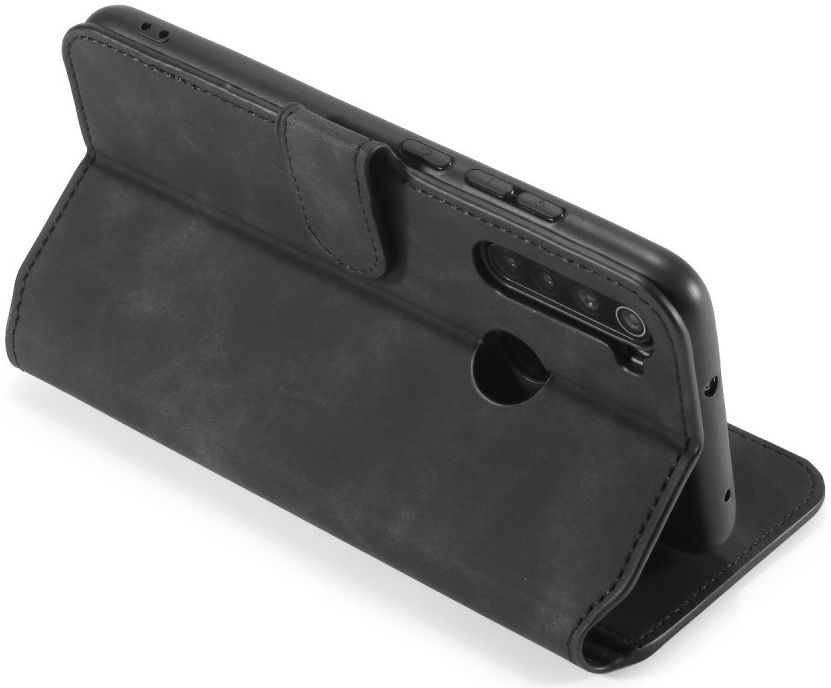 DG Ming Retro Portemonnee Xiaomi Redmi Note 8 Hoesje Zwart afbeelding 7