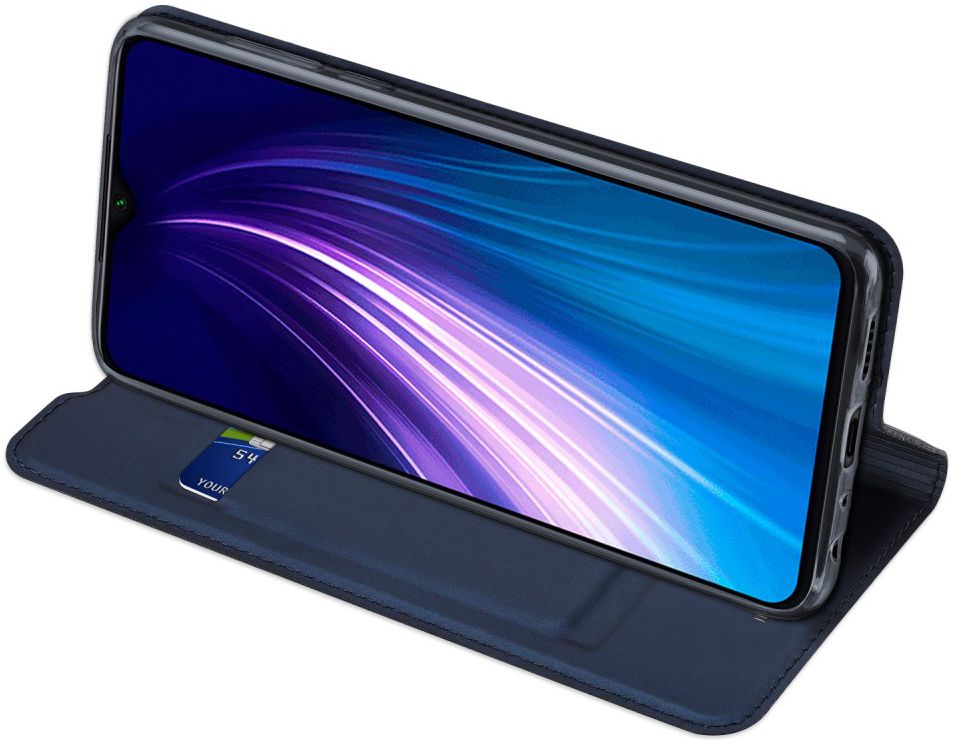 Dux Ducis Xiaomi Redmi Note 8T Bookcase Hoesje Blauw afbeelding 4