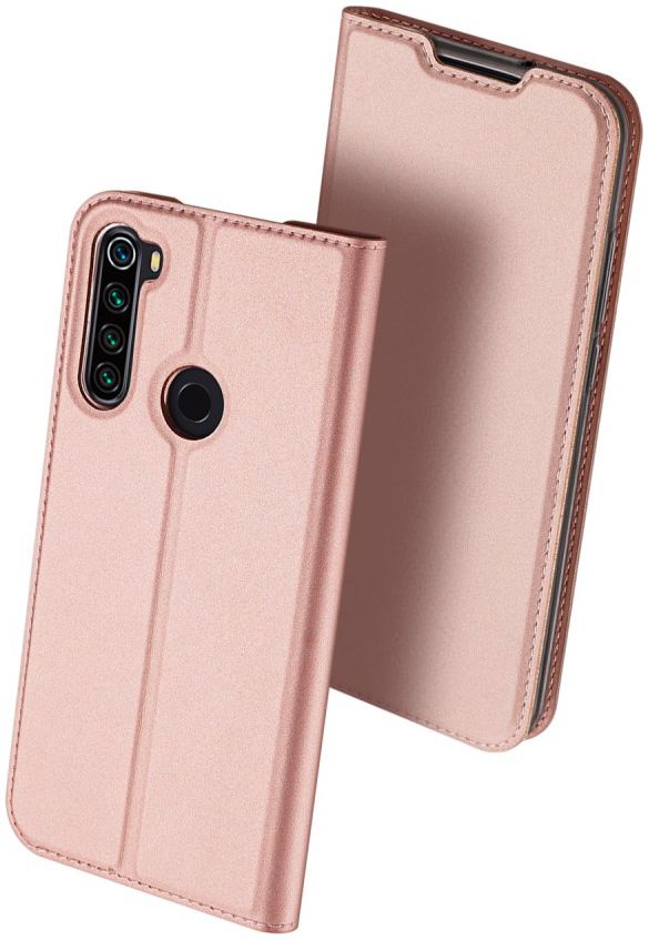 Dux Ducis Xiaomi Redmi Note 8T Bookcase Hoesje Roze Goud afbeelding 6
