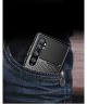 Xiaomi Mi Note 10 (Pro) Twill Thunder Texture Back Cover Zwart