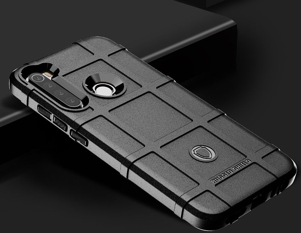 Xiaomi Redmi Note 8T Anti-Shock TPU Hoesje Zwart afbeelding 2