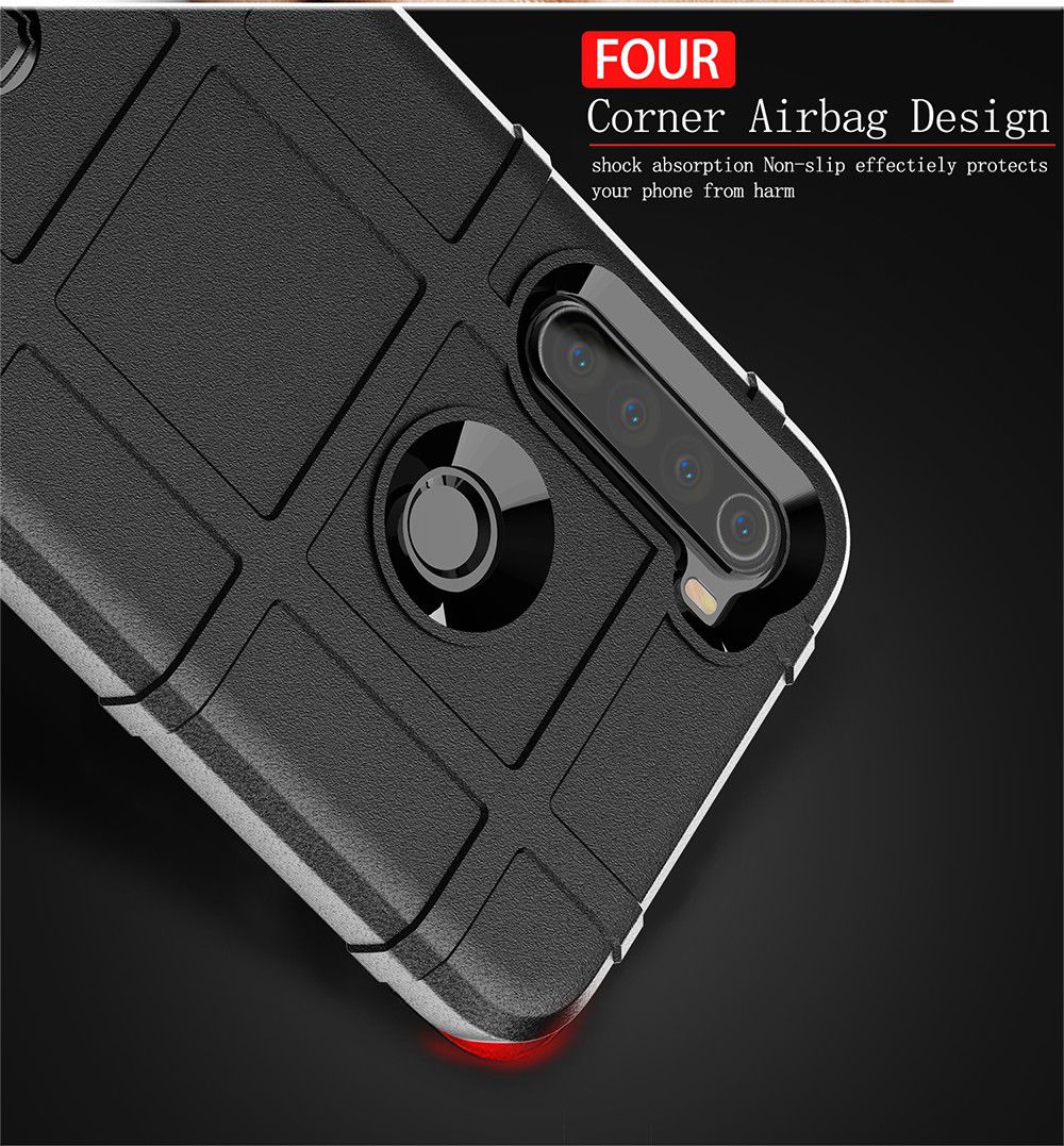Xiaomi Redmi Note 8T Anti-Shock TPU Hoesje Zwart afbeelding 5