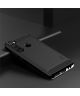 Xiaomi Redmi Note 8T Geborsteld TPU Hoesje Zwart