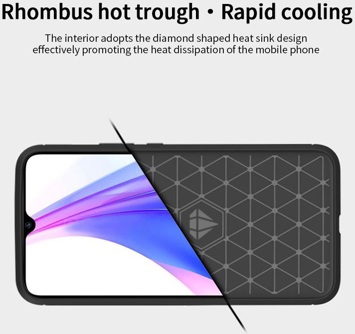 Xiaomi Redmi Note 8T Geborsteld TPU Hoesje Zwart afbeelding 7