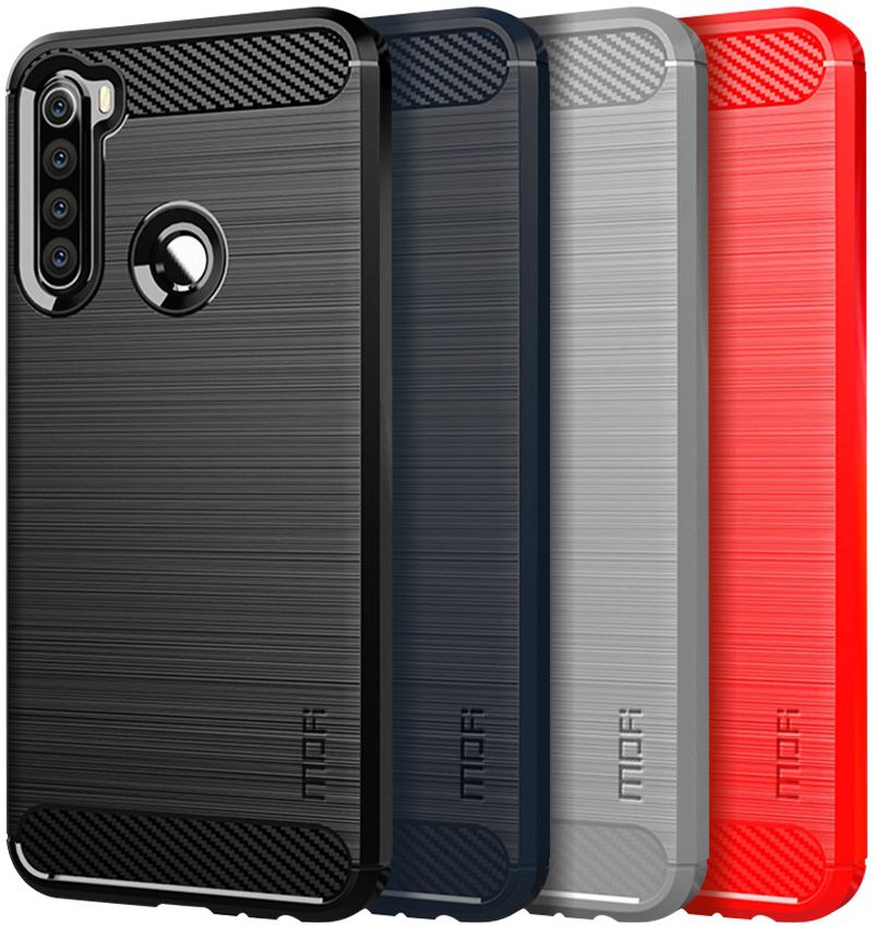 Xiaomi Redmi Note 8T Geborsteld TPU Hoesje Zwart afbeelding 9