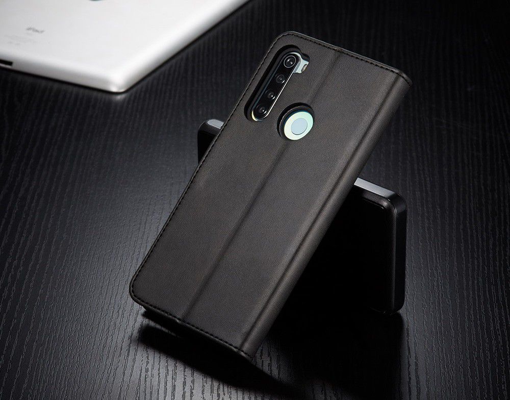 Xiaomi Redmi Note 8T Stand Portemonnee Bookcase Hoesje Zwart afbeelding 6