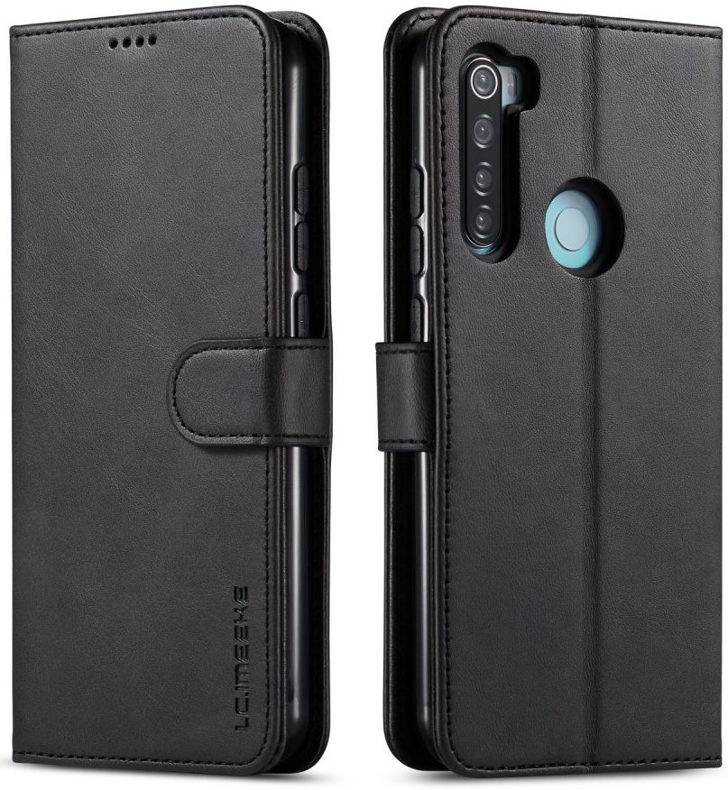 Xiaomi Redmi Note 8T Stand Portemonnee Bookcase Hoesje Zwart afbeelding 2