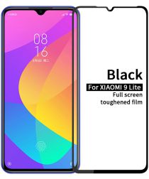 Xiaomi Mi 9 Lite Tempered Glass Screen Protector Zwart