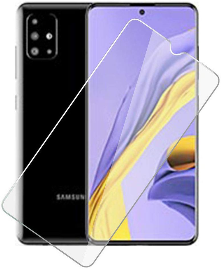 Samsung Galaxy A51 Screenprotector 0.3mm Tempered Glass afbeelding 1
