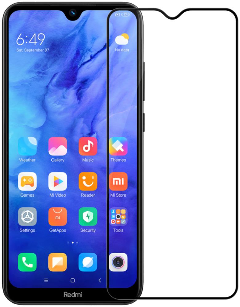 Nillkin Tempered Glass Screen Protector Xiaomi Redmi Note 8T afbeelding 2