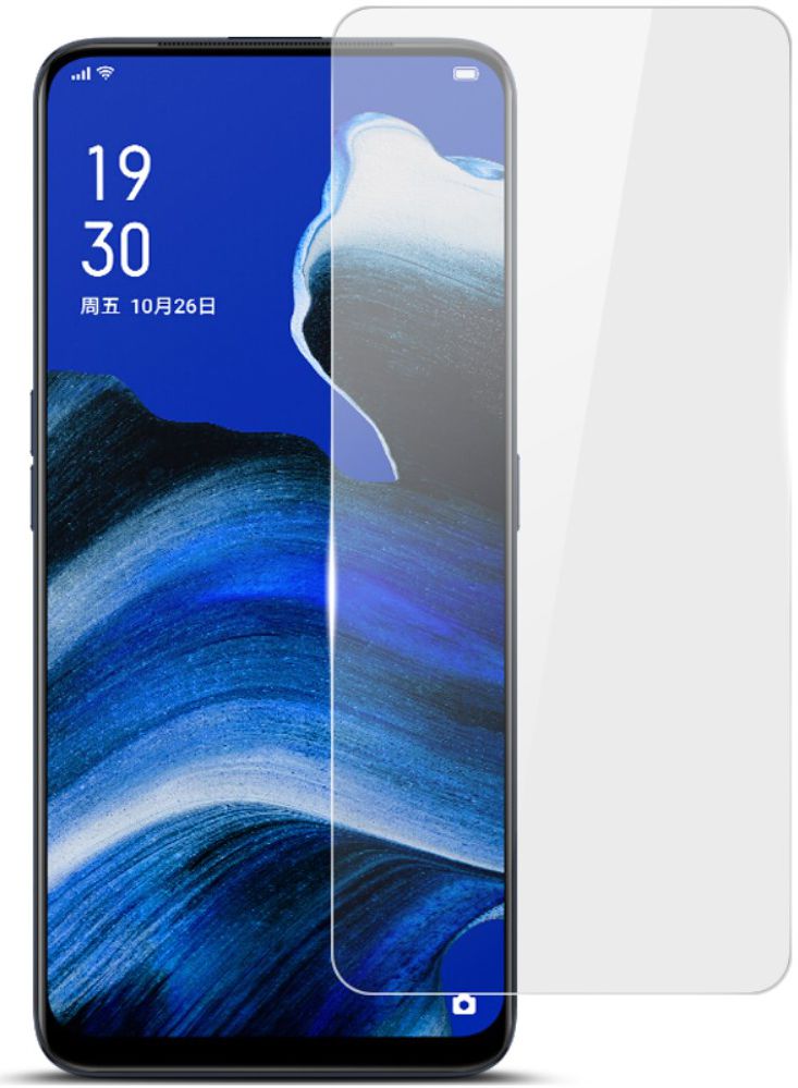IMAK Oppo Reno2 Screenprotector Soft TPU Display Folie Ultra Clear afbeelding 1