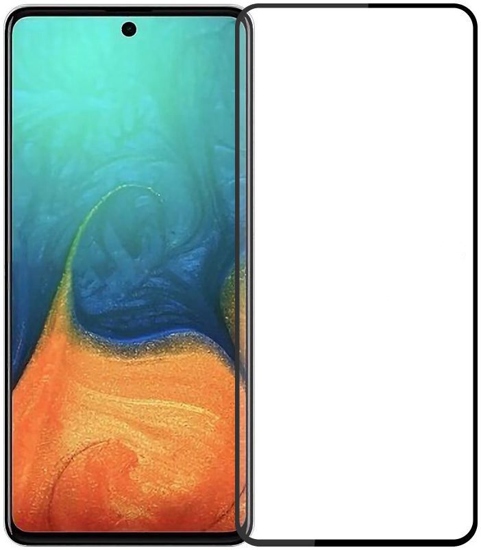 MOFI Samsung Galaxy A71 Screenprotector 2.5D Arc Edge Tempered Glass afbeelding 1