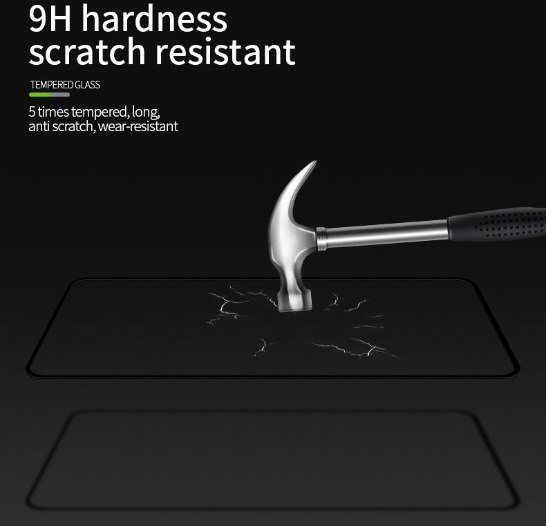 MOFI Samsung Galaxy A71 Screenprotector 2.5D Arc Edge Tempered Glass afbeelding 8