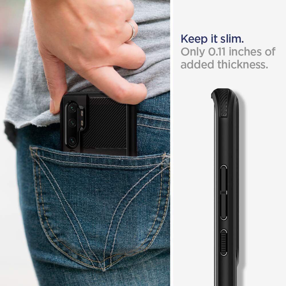 Spigen Rugged Armor Xiaomi Mi Note 10 (Pro) Hoesje Zwart afbeelding 6