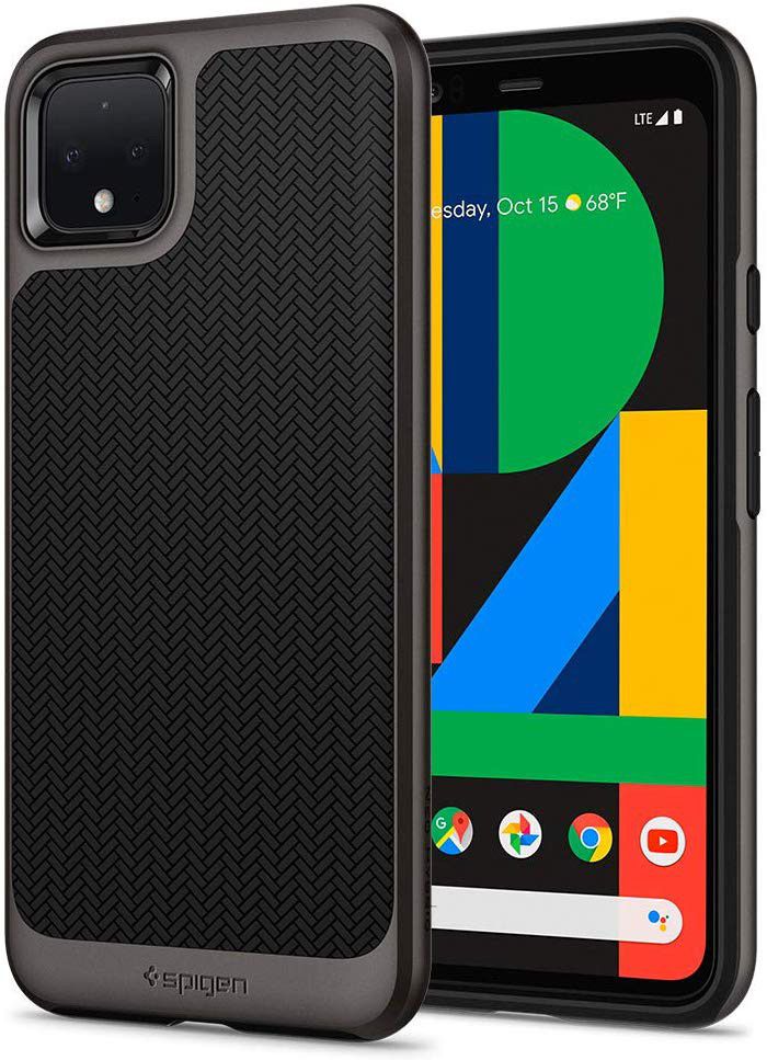 Spigen Neo Hybrid Hoesje Google Pixel 4XL Gunmetal afbeelding 1