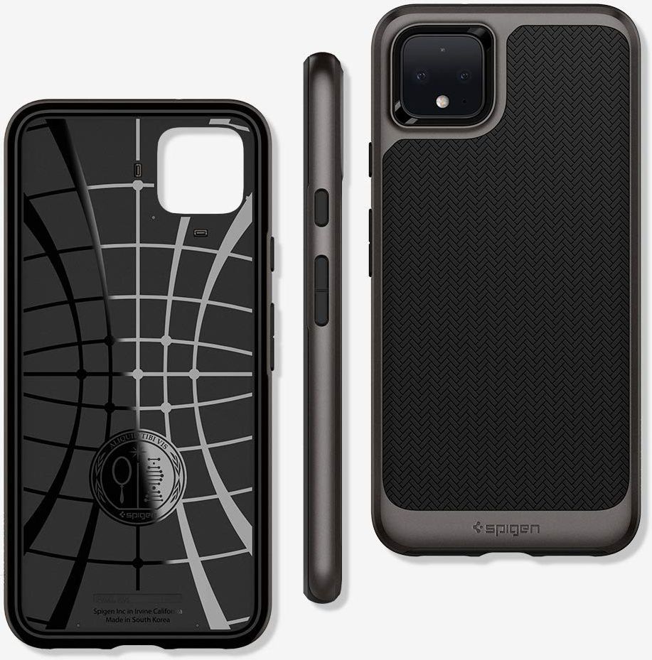 Spigen Neo Hybrid Hoesje Google Pixel 4XL Gunmetal afbeelding 2