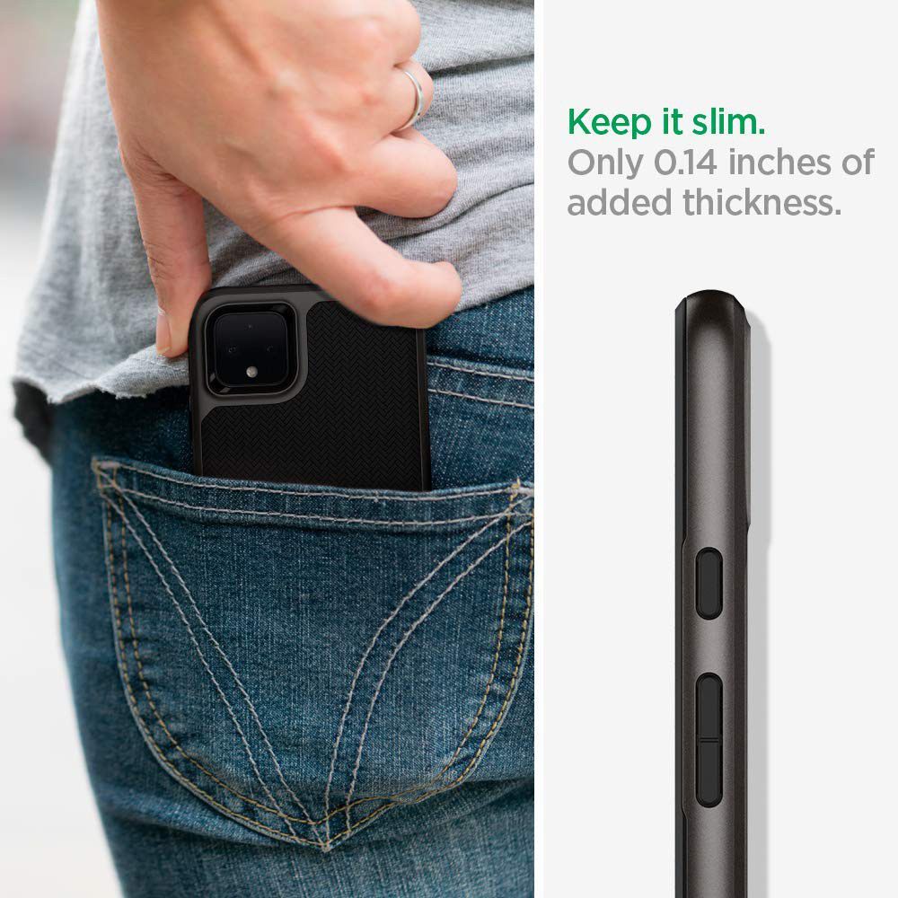 Spigen Neo Hybrid Hoesje Google Pixel 4XL Gunmetal afbeelding 3