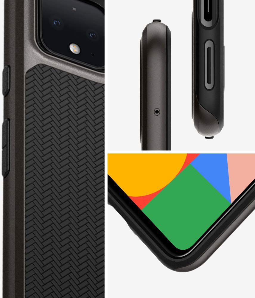 Spigen Neo Hybrid Hoesje Google Pixel 4XL Gunmetal afbeelding 5