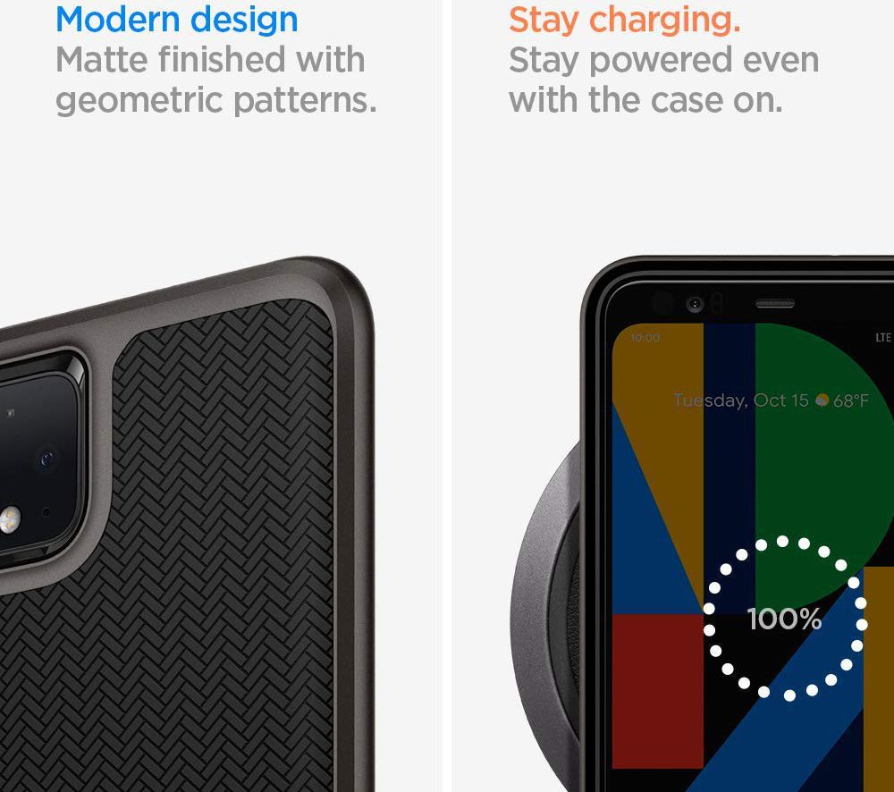 Spigen Neo Hybrid Hoesje Google Pixel 4XL Gunmetal afbeelding 7