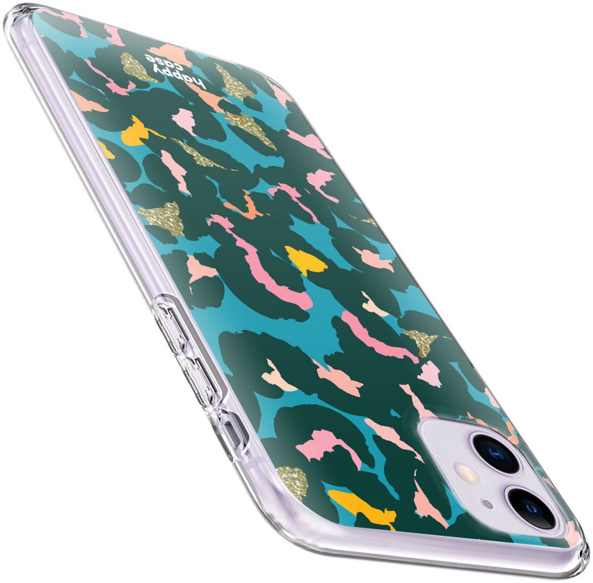 HappyCase Apple iPhone 11 Hoesje Flexibel TPU Summer Leopard Print afbeelding 3