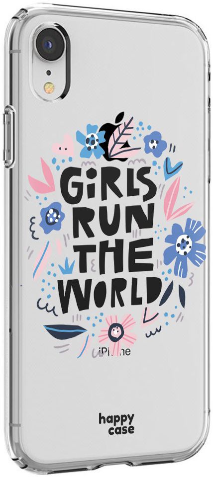 HappyCase Apple iPhone XR Hoesje Flexibel TPU Quote Print afbeelding 5