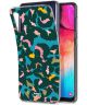 HappyCase Samsung Galaxy A50 Hoesje Flexibel TPU Summer Leopard Print