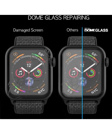 Whitestone dome glass для apple watch с установкой